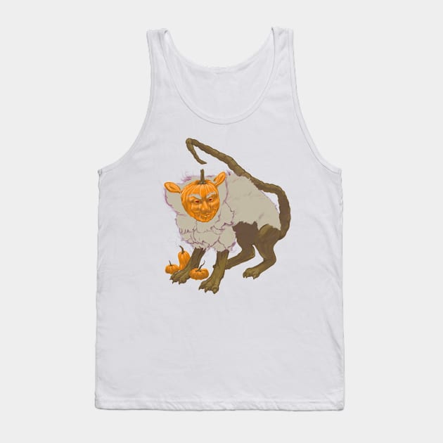 Pumpkin Chimera Tank Top by Munka